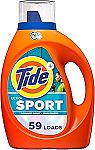 84-Oz Tide Plus Febreze Sport Liquid Laundry Detergent (3 for $24)