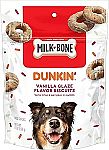 8 Oz Milk-Bone Dunkin' Vanilla Glaze Flavor Dog Biscuits $2.39