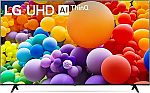 LG 55-Inch Class UT75 Series LED Smart TV (2024) $296.99