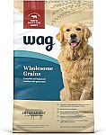 30-Lb Wag Adult Premium Nutrition Dry Dog Food (Beef and Brown Rice) $25.54