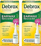 2-Pack 0.5-Oz Debrox Ear Wax Removal Drops $6.23 (Reg $16)