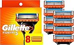 8-Count Gillette Fusion5 Mens Razor Refills $14.94 (Reg $30)