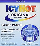 5-Ct Icy Hot Medicated Patch Extra Strength Pain Relief Patch $2