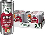 24-Ct 8-Oz V8 +Energy Strawberry Banana Juice Energy Drink $12.10