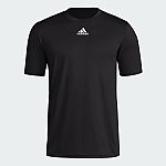 adidas men Short Sleeve Pregame Badge of Sport Tee $7 (+ FS) and more