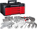 Craftsman VERSASTACK Mechanics Tool Set, 1/4 in, 3/8 in, and 1/2 in Drive, 230 Piece (CMMT45306) $99