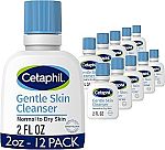 12-Ct 2-Oz Cetaphil Face Wash, Hydrating Gentle Skin Cleanser $15