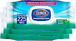 3-Pack 75 Count Clorox Disinfecting Wipes $9.48