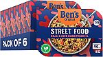 6-Pack 9-Oz Ben's Original Street Food (Bean and Rice Burrito) $9