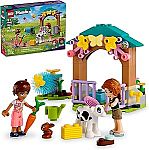 79-Piece LEGO Friends Autumn's Baby Cow Shed Farm Animal Toy Playset $6.45