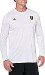 adidas Men's Real Salt Lake Long Sleeve Pre-Game T-Shirt (Large) $6.50