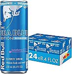 24-Cans Red Bull Sugar Free Energy Drink, 8.4-Oz $21