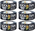 6-Pack Duck Brand Max Strength Duct Tape $23.27