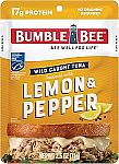 Bumble Bee Seasoned Tuna, 2.5 oz Pouch (Various flavors) $0.75