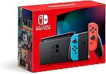 Nintendo Switch with Neon Blue and Neon Red Joy‑Con (NEW Damaged Box) $209.99