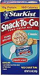 3.6-Oz StarKist Snack-To-Go Ready to Eat Meals Tuna Salad Kit $0.95