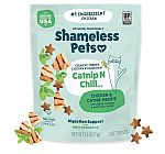 2.5 ounce Shameless Pets Digestive Health Catnip Chicken Crunchy Cat Treats $1.59
