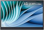 LG 16MR70.ASDU1 16” Gram +View IPS Protable Monitor, Silver $239