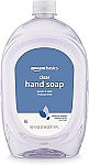 50-Oz Amazon Basics Gentle & Mild Clear Liquid Hand Soap Refill, Triclosan-free $3.08