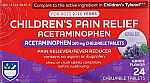 24-Ct Rite Aid Children's Pain Relief Chewable Grape Tablets, Acetaminophen, 160 mg $1.50