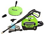 Greenworks 1900 PSI 1.2 GPM Electric Pressure Washer Combo Kit $100