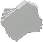 36-Pack Amazon Basics 1/3 Cut Tab Letter Size File Folders $4.92
