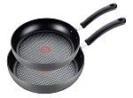2-piece T-Fal Ultimate Hard Anodized Nonstick Fry Pan Set (8” and 10”) $22