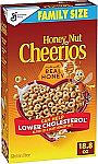 18.8-oz Honey Nut Cheerios Gluten Free Heart Healthy Cereal $2.59 and more