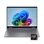 HP OmniBook X Flip 14" 2K Touch Laptop (Ryzen AI 5 340 16GB 512GB) $449.99