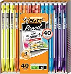 40-Count BIC Mechanical Pencil 0.7mm $6.15