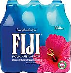 6-pack FIJI Natural Artesian Water 11-Oz Bottle $3