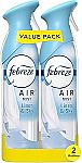 2-Pack 8.8-Oz Febreze Air Mist Air Freshener Spray (Linen & Sky Scent) $3