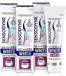 3-Pack 3.4-Oz Sensodyne Clinical White Toothpaste $7