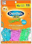 90 Count DenTek Kids Fun Flossers $1.74 and more