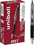 12-pack uni-ball Retractable Gel Pens $5