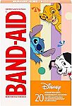 20-Ct BAND-AID Brand Adhesive Children's Bandages $2.60