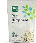 12-Oz 365 by Whole Foods Organic Hulled Hemp Seed $8.36