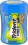 40-pieces Trident Vibes SOUR PATCH KIDS Sugar-Free Chewing Gum $2.68