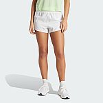 adidas women Pacer Training 3-Stripes Woven High-Rise Shorts $6.40 + Free Shipping