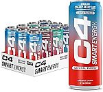 12-pack Cellucor C4 Smart Energy Drinks Variety Pack $10.49 and more
