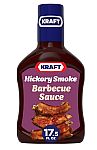 Kraft Hickory Smoke Slow-Simmered Barbecue Sauce, 17.5 oz Bottle $1.20