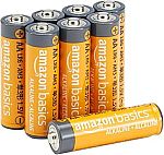 Amazon Basics 8-Pack AA Alkaline Batteries $2.65