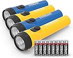 EVEREADY LED Flashlights (4-Pack) $6.09
