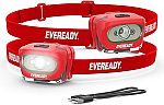 2-pack Eveready HDLLP LED Rechargeable Headlamps, 200 Lumens $7.64