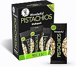 9 Count 1.5 Ounce Wonderful Pistachios In Shell, Roasted & Salted Nuts $6.21