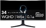 Alienware AW3423DWF Curved QD-OLED 34” Gaming Monitor $499.99
