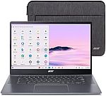 acer Chromebook Plus 515 15.6" FHD Touch Laptop (i3-1305U 8GB 256GB) $299.99