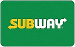 $50 Subway eGift Card $40 and more
