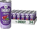 24-Count 8-Oz V8 Energy Drink (Pomegranate Blueberry or Peach Mango) $7.18