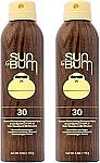 2-Ct 6-Oz Sun Bum Original SPF 30 Sunscreen Body Spray $21